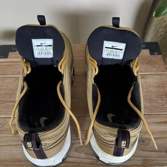 Nike Air Max 97 OG QS Metallic Gold (2017) 884421-700 Size 8.5